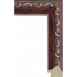 307.RS.532 Пластиковый багет Красный 