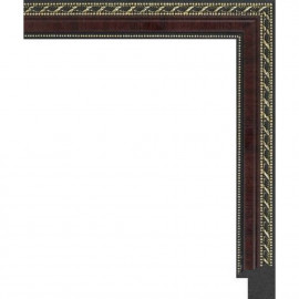 802.RS.431 Пластиковый багет Коричневый 