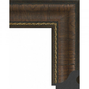 175.RS.002 Пластиковый багет Коричневый