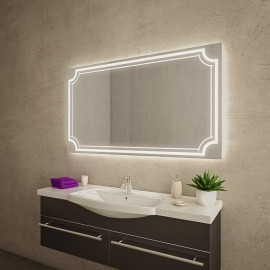 Зеркало с LED-подсветкой Ирис 001 