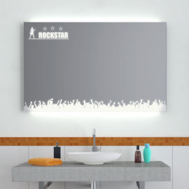 Зеркало с LED подсветкой Рокстар 